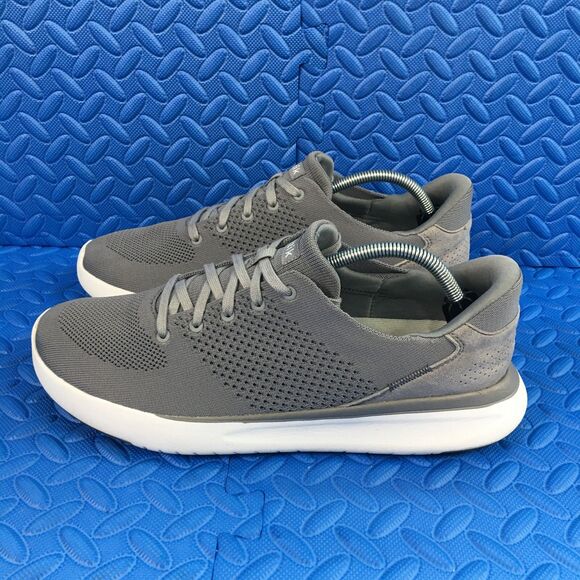 Kizik Lima Knit Mens Shoes Size 11.5 Gray Hands Free Athletic Walking Sneakers - Picture 3 of 11